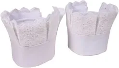 Overig Zwarte Piet Manchetten Luxe Wit